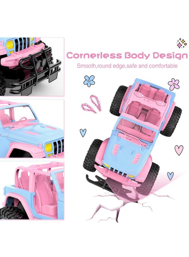 NQD Remote Control Car For Kids 1:16 Scale 80 Min Play 2.4Ghz Off Road Rc Trucks With Stickers Toy Car Gift For Girls 3 4 5 6 Year Old - Image 2