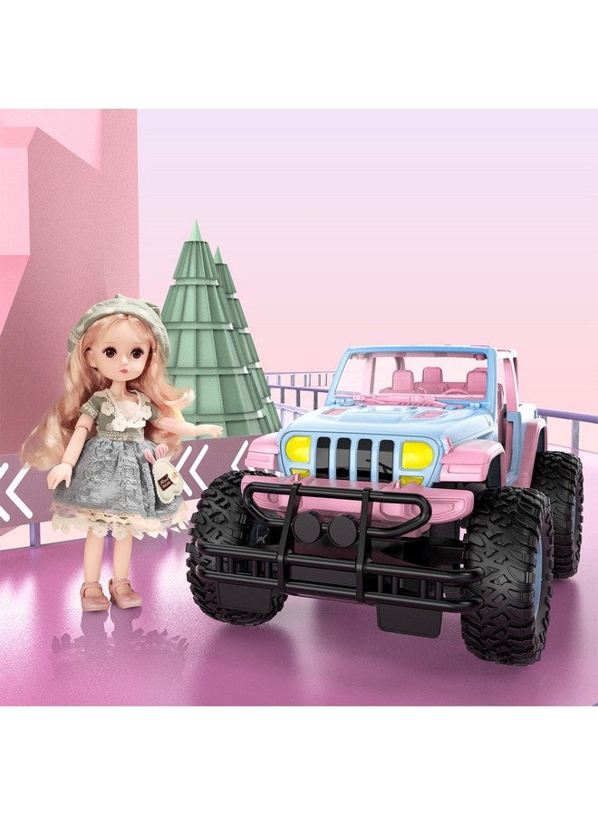 NQD Remote Control Car For Kids 1:16 Scale 80 Min Play 2.4Ghz Off Road Rc Trucks With Stickers Toy Car Gift For Girls 3 4 5 6 Year Old - Image 5
