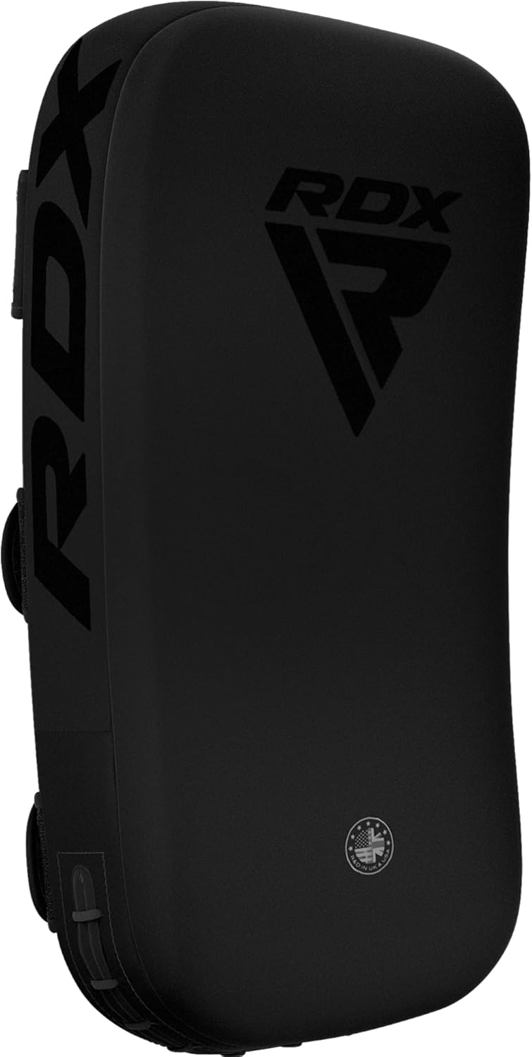 Rdx Muay Thai Pad for Training, Curved Kickboxing Kicking Strike Shield, Coaching Kick Boxing, MMA, Martial Arts, Karate, Taekwondo, Punching, Foot, Knee and Elbow Target (One Pad Only) - Image 1