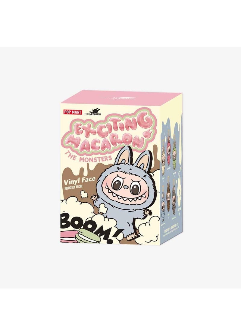 LABUBU POP MART Labubu The Monsters Blind Box Exciting Macaron Version 1 Series – Mystery Vinyl Figure  - Image 1