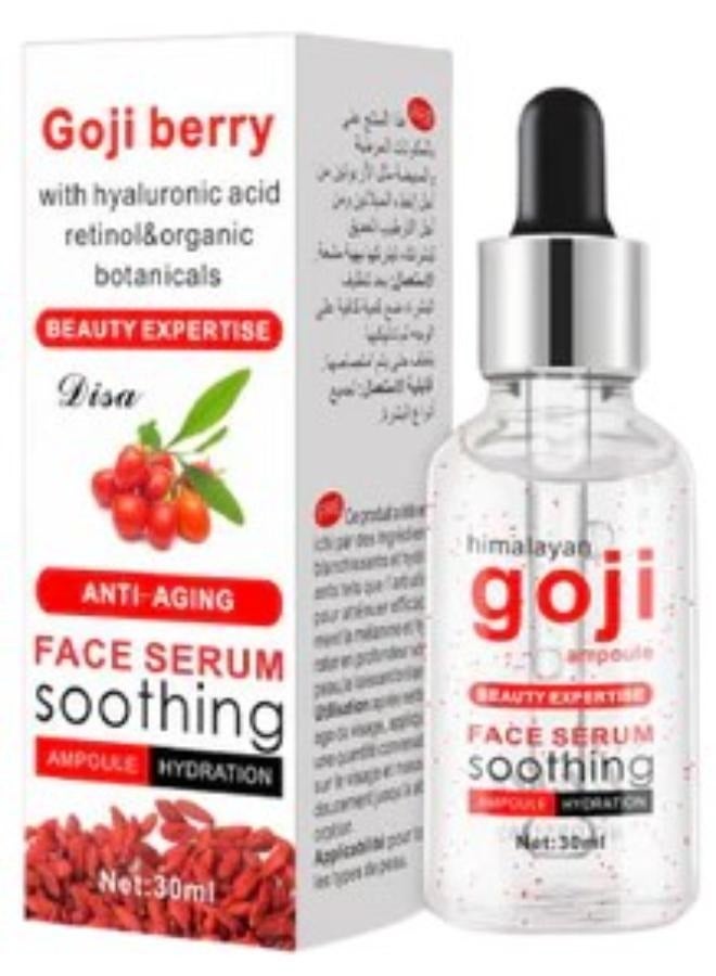 GOJI 3pcs Goji Berry With Hyaluronic Acid, Retinol & Organic Botanicals Anti-Aging Face Serum- 30ml. - Image 2
