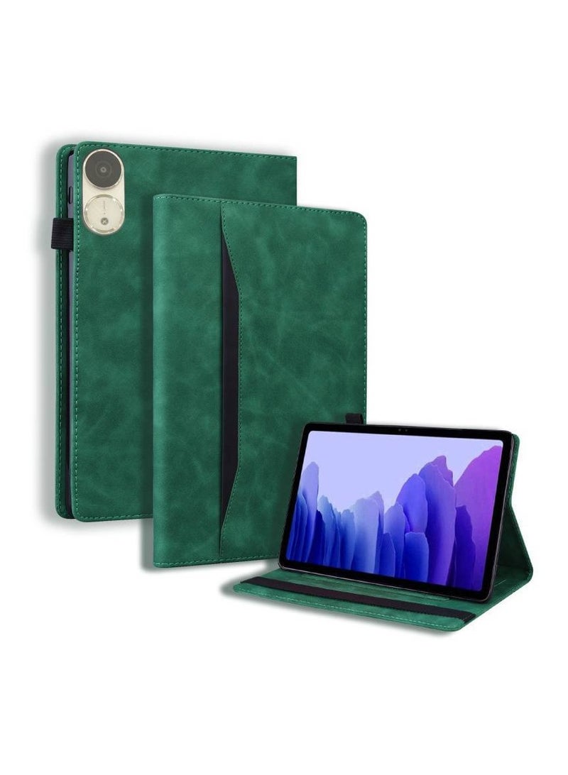 عام غطاء لوحي جلدي متوافق مع Honor Pad V9 11.5 بوصة (موديل ROL-W00) - غطاء من مادتي PU وTPU مع فتحة بطاقات، واقٍ من الصدمات ورفيع للغاية