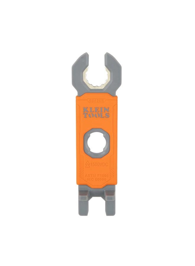 Klein Tools 68426S Solar Panel Insulating Wrench, Assembly and Disassembly Tool for MC4 Style PV Connectors, 2-Piece - Image 1