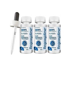 Regoxidine Men's 5% Minoxidil Foam & Topical - Helps Restore Vertex Hair Loss & Thinning Hair - Extra Strength Supports Hair Regrowth in Unscented Topical Aerosol Treatment (Topical, 3 Month's Supply)