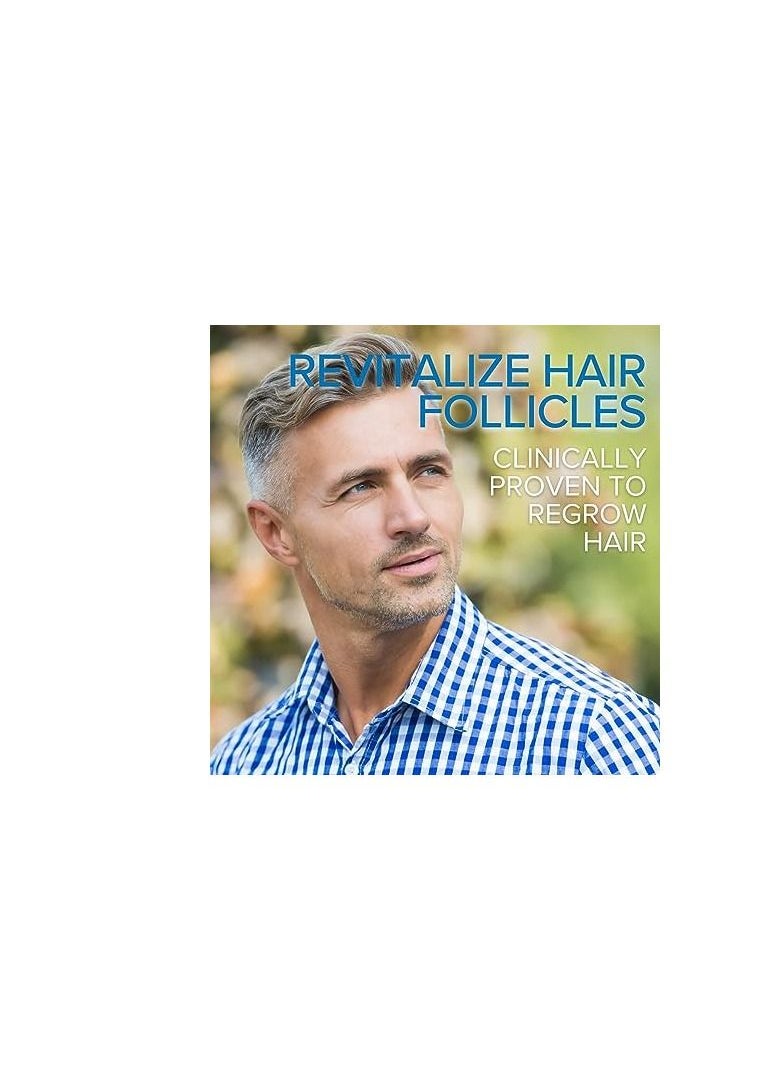 Regoxidine - Regoxidine Men's 5% Minoxidil Foam & Topical - Helps Restore Vertex Hair Loss & Thinning Hair - Extra Strength Supports Hair Regrowth in Unscented Topical Aerosol Treatment (Topical, 3 Month's Supply) - Image 1