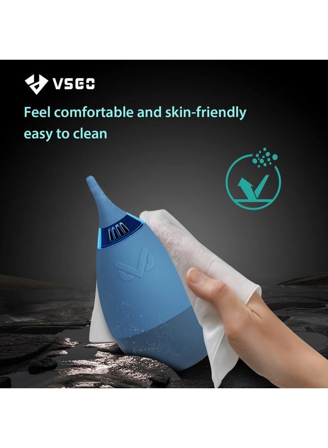 VSGO Camera Air Blower with Filter Compressed Air for for Nikon, Sony, Canon Lens and Sensor Cleaning, Tumbler Design Blue (V-B012E) - Image 5