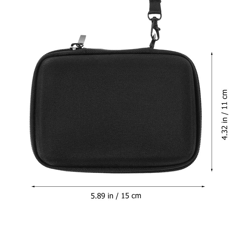 حقيبة منظمة للأقراص الصلبة المحمولة مع حجرة كابل USB لحماية بيانات السفر - Image 3