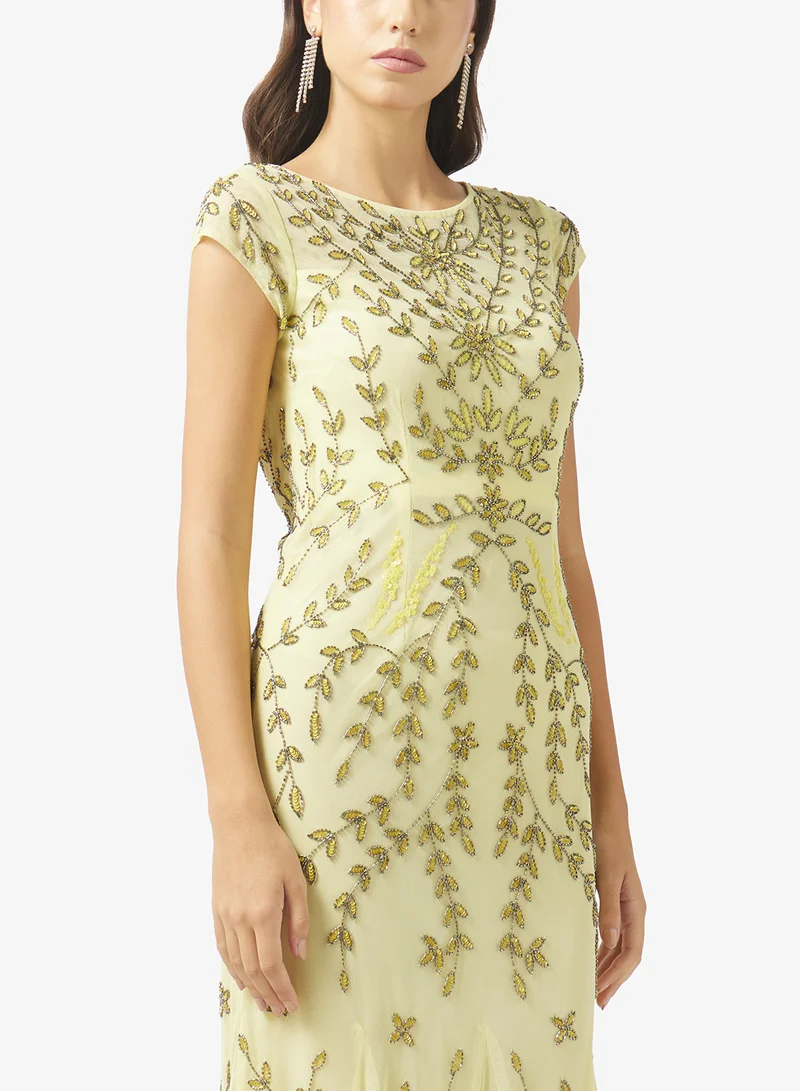 Namshi x  Beaded Embellished Mermaid Dress for Women | Best Price UAE