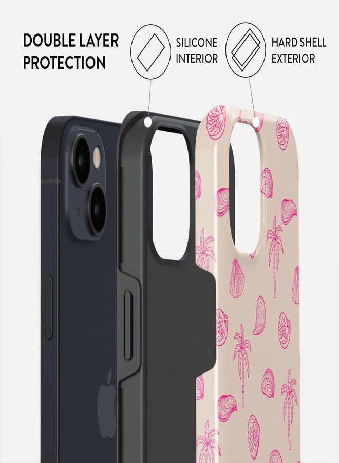 BURGA Phone Case for iPhone 14 - Cute, Trendy, Aesthetic, Pattern Phone Cover, Hard Shell Protection - fits Apple iPhone 14 Case for Women and Men - Image 2
