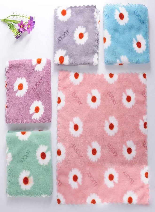 Uber World Baby Washcloths for Newborns, Infants and Toddlers Suitable for Sensitive Skin| Multicolor | Microfiber | Pack of 12 - Image 3