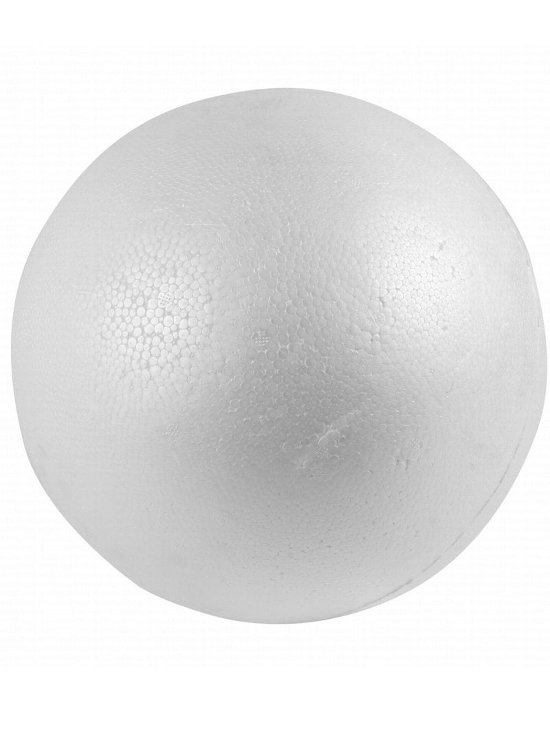 PARTNER طقم كرات فوم قطعة واحدة بقطر 300 مم باللون الأبيض - Image 1