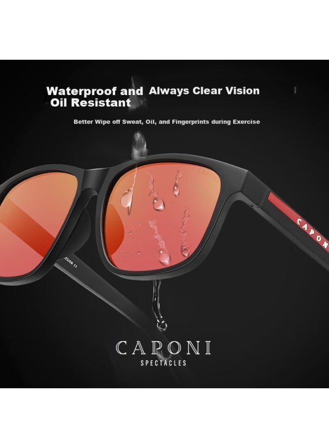 Caponi Polarized Sungl For Men And Women, Driving Sungl, Hiking Running Sports Gl, Protective Goggles, Uv Protection, Sun Protectio - Image 3