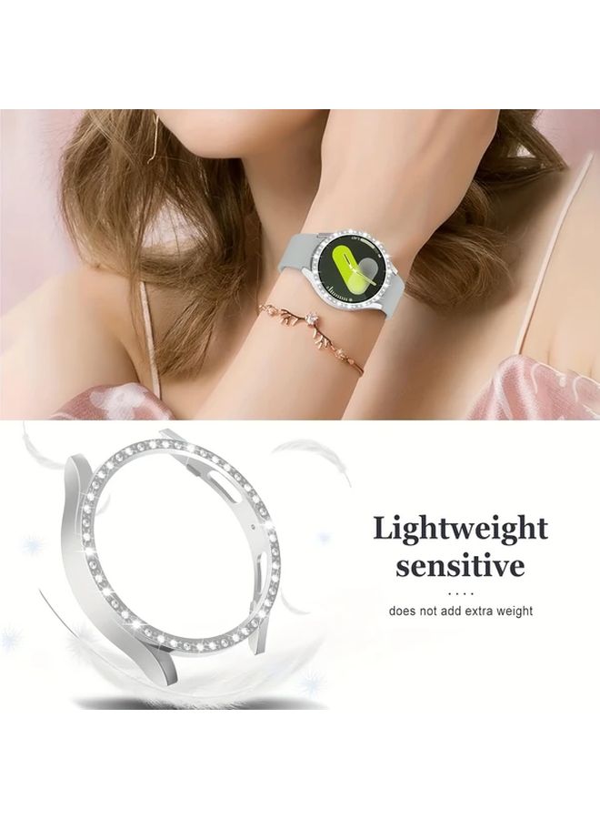 A Set of 5 Diamond Hollow Cases for Samsung Galaxy Watch7 44mm Protection - Image 4