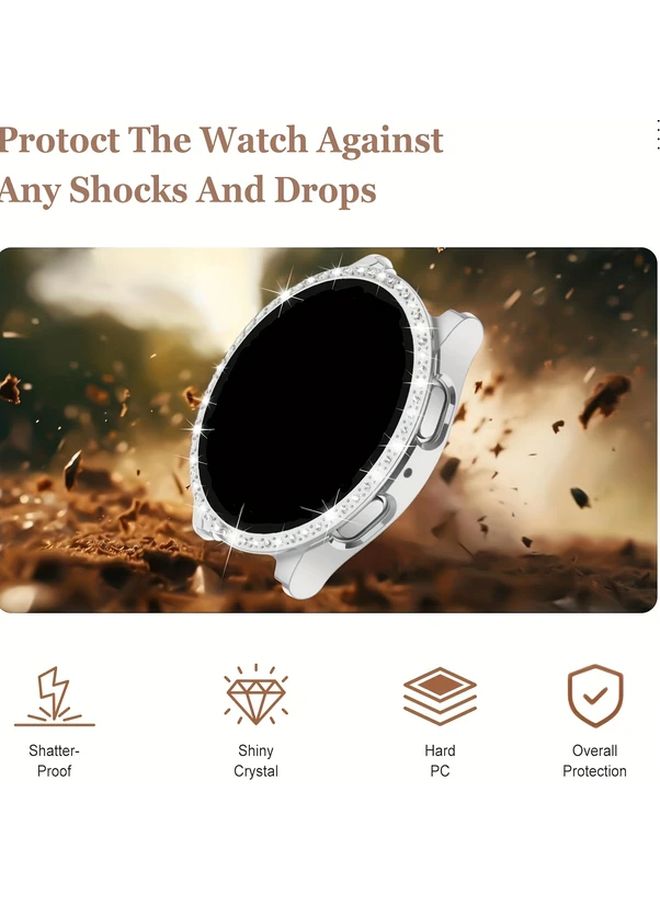 A Set of 5 Diamond Hollow Cases for Samsung Galaxy Watch7 44mm Protection - Image 5