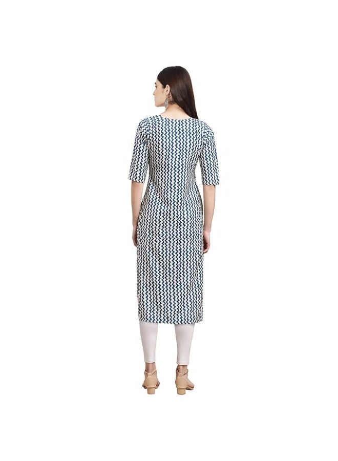 Pinkmint store Women's Crepe Regular Fashion Kurta (pack of 6) 2XL - Image 3