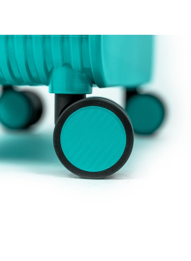 20 Inch Carry On Luggage 22x14x9 Airline Approved Lightweight PC Hard Shell Suitcases with Wheels for Travel Rolling Luggage (Blue) - Image 4