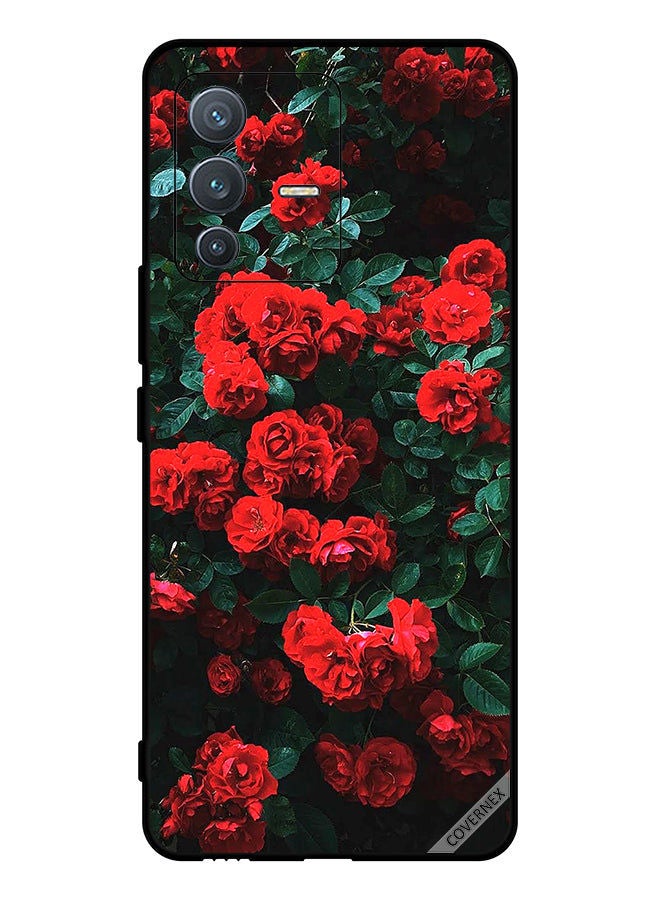 Covernex Protective Case Cover For vivo S12 Pro Rose Garden - Image 1