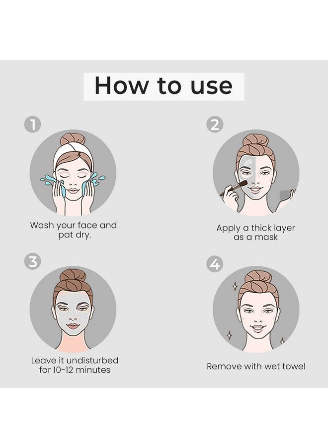 O3+ Dtan Pack For Instant Tan Removal & Sun Damage Protection Infused With Mint And Eucalyptus Oil Ideal For All Skin Types (300G) ; Detan Pack For Tan Removal - Image 5