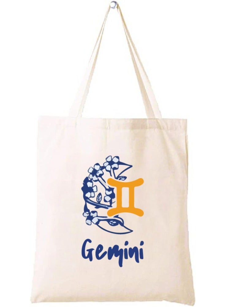 PRINTSHOP4ME Zodiac Design Eco-Friendly Cotton Bag - Reusable Tote for Astrology Fans - Gift for Astrology Lovers - Perfect for Shopping and Grocery Bags - Tote Bags for Women - Image 1