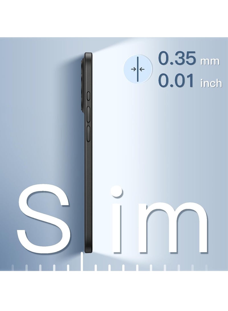 JAJEEK Ultra-Thin Case (0.35mm Thin) for iPhone 15 Pro 6.1 inch, Full Camera Lens Protection, Lightweight Matte Polycarbonate, Wireless Charging Compatible – Sleek & Durable Design - Image 3