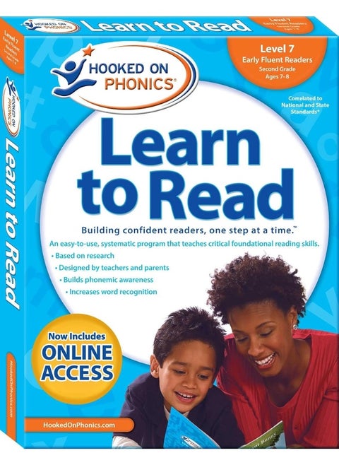Hooked on Phonics Learn to Read - Level 7: Early Fluent Readers (Second Grade Ages 7-8)