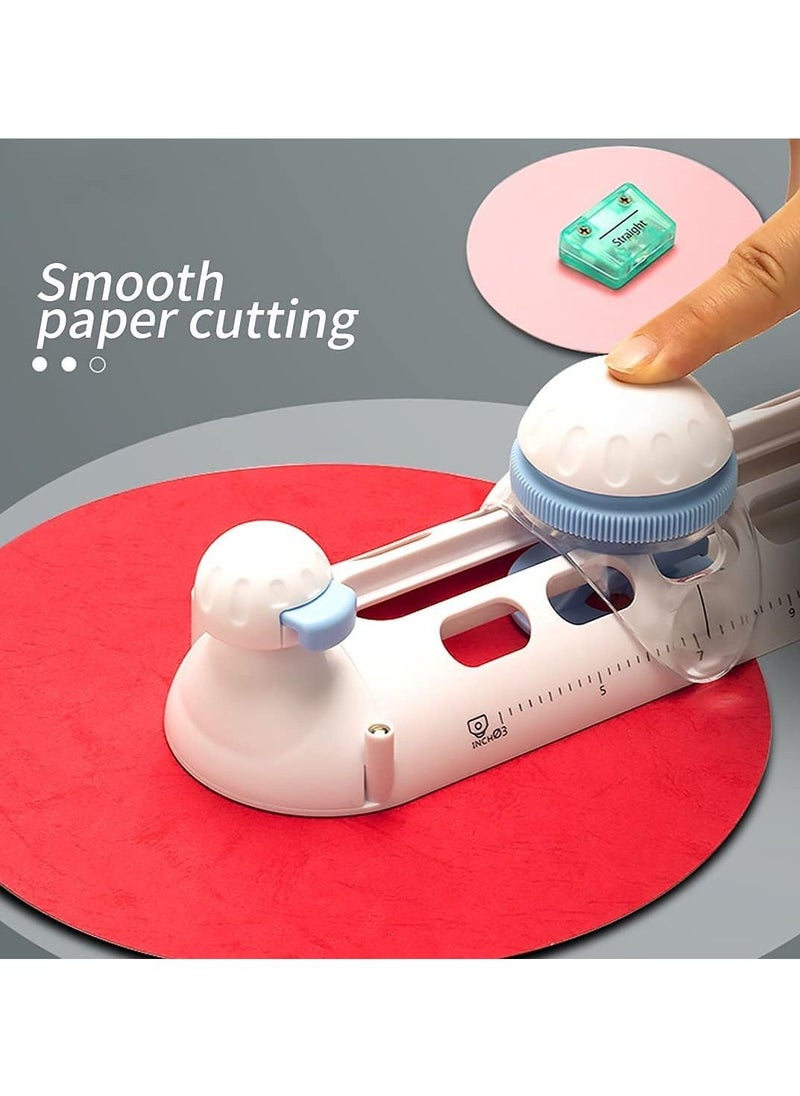 Excefore - Circle Paper Cutter, Circular Compass Craft Cutter, Paper Trimmer Scrapbooking Tool for Paper Circular Cutting Tool for Cardstocks - Image 1