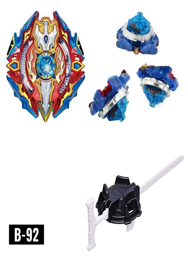 BattleKid Bey Burst B-92 Sieg Xcalibur.1.1r Attack Type Spinning Top with Launcher - High-Speed Battle Top for Competitive Play and Thrilling Spinning Action - Image 3