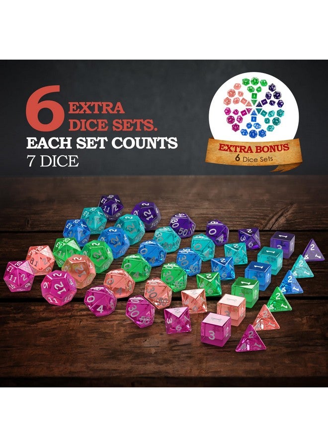 CraftyCrocodile دليل اللاعبين من كرافتى كروكودايل لزنزانات وتنانين 2024 مع مجموعة نرد DND 6، أكياس فانيلا، مجموعة قابلة للطباعة كاملة - كتاب القواعد الأساسية مع مجموعة بدء D&D الملحقة - لعبة لوحية على الطاولة - Image 4