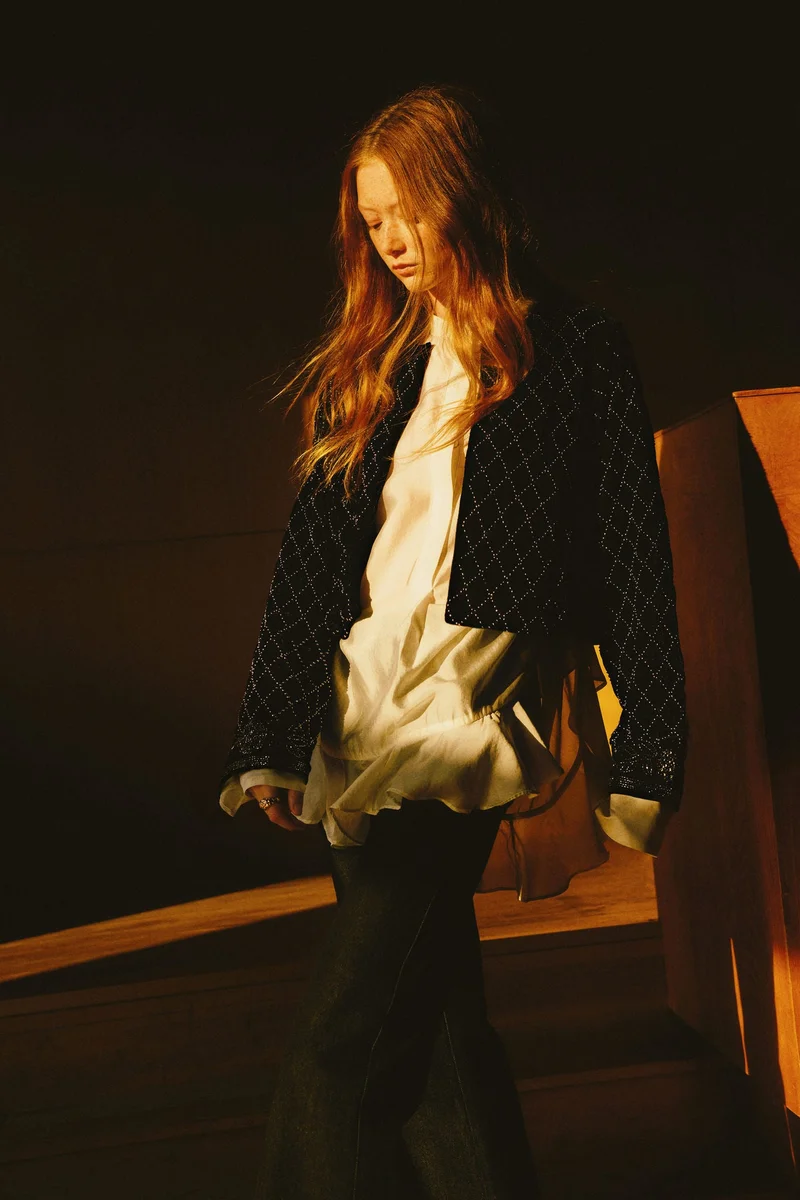 اتش اند ام جاكيت مزخرف