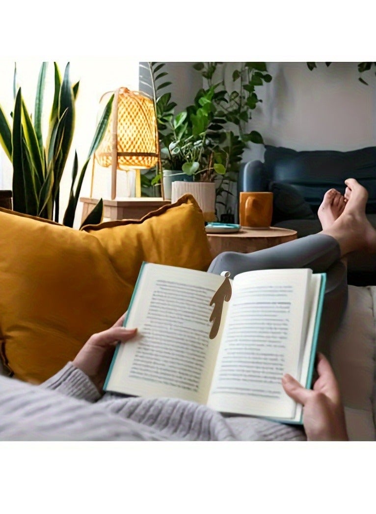 1pc Spilled Coffee Bookmark, Unique Bookmarks, Cute Funny Bookmarks for Book Lovers Gifts, Funny Spilled Coffee Bookmark, Bookmarks for Women, Men, Kids, Teachers - Image 2