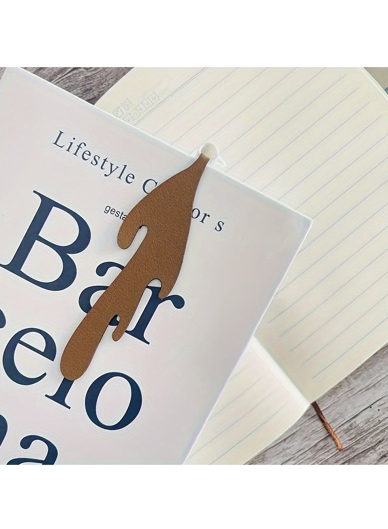 1pc Spilled Coffee Bookmark, Unique Bookmarks, Cute Funny Bookmarks for Book Lovers Gifts, Funny Spilled Coffee Bookmark, Bookmarks for Women, Men, Kids, Teachers - Image 5