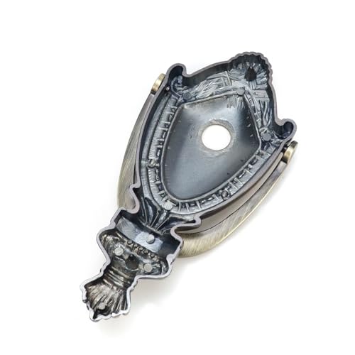 Woogim 1PC Bronze Door Knocker Zinc Alloy Vintage Door Knocker Door and Gate Knocker Handle Pull - Image 4