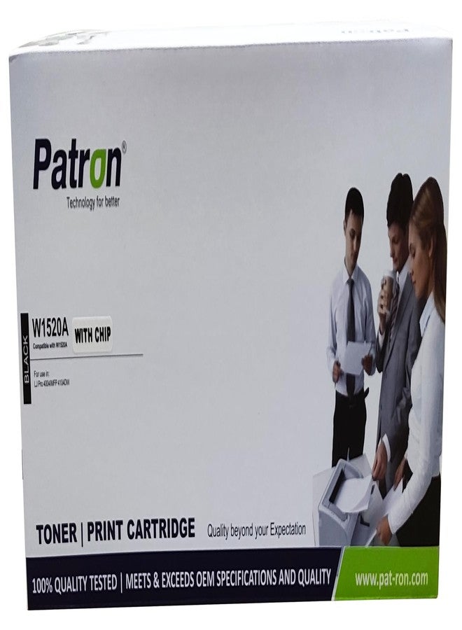Patron 152A Toner Cartridge Compatible for W1520A for LJ Pro Printers 4004d, 4004dn, 4004dw, MFP 4104dw, 4104fdn, MFP 4104fdw (152A - 1 pcs) - Image 3
