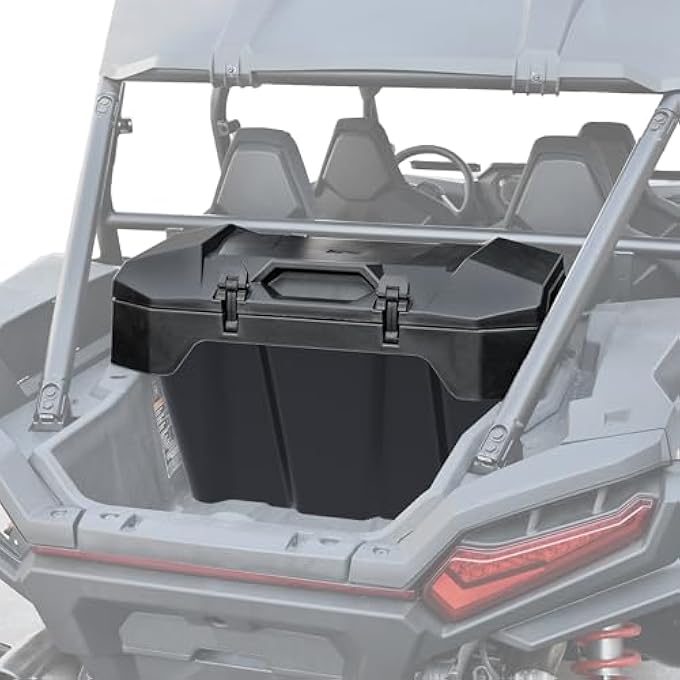 rayihni UTV Forward Cargo Box for Polaris RZR XP 1000 2024 2025, Poly Water Resistant 82 QT Forward Cargo Storage Box for Polaris RZR XP 1000/ XP 4 1000 2024 2025 Accessories, Replace OEM #2889611 - Image 2