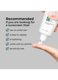 P.CALM P.CALM Water Barrier Moisturizing Sun Cream Matte-Finish No White Cast SPF 50+ PA++++ Vegan Calming Moisture Daily Sunscreen for Dry Oily Sensitive Skin Korean Skincare  - Image 5