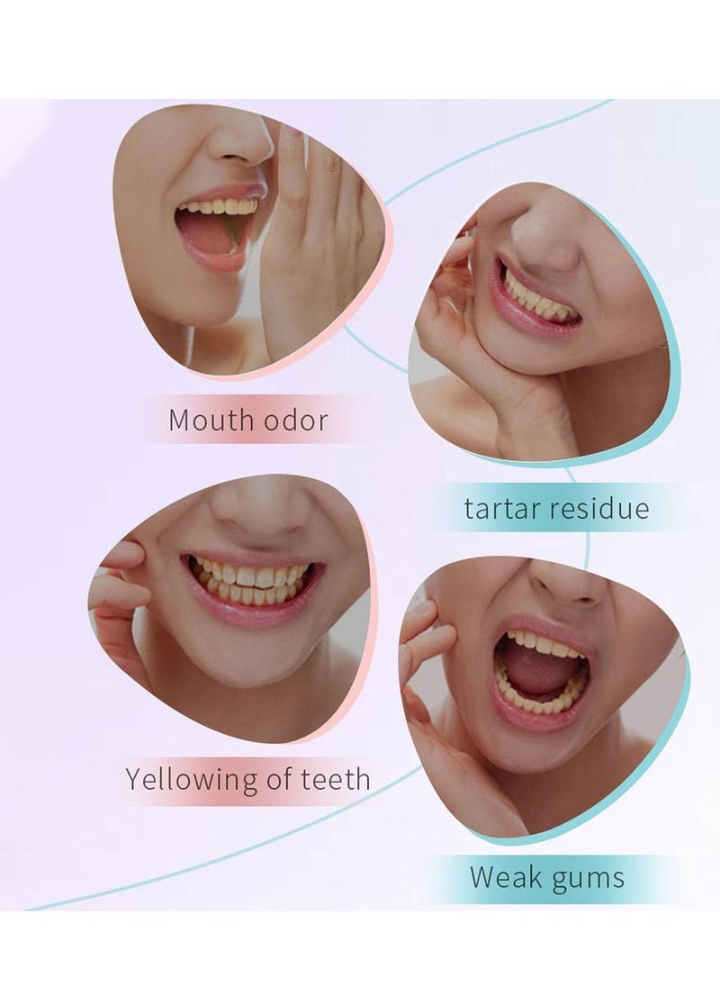 HUNMUI Easilyous Bright White Toothpaste, Whitening Toothpaste with Niacinamide, Thoroughly Removes Stains, Repairs and Protects Teeth, Protects Enamel and Relieves Sensitivity 100g - Image 3