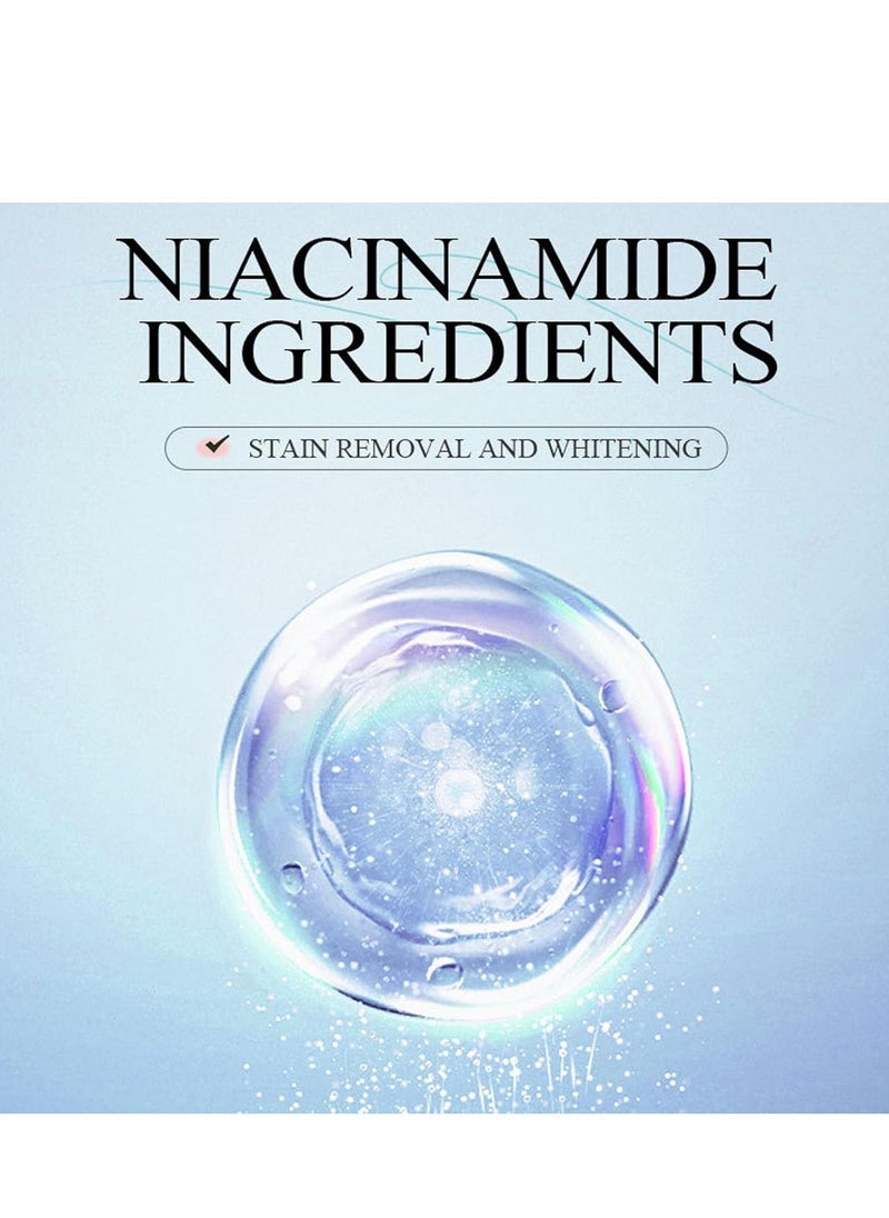 HUNMUI Easilyous Bright White Toothpaste, Whitening Toothpaste with Niacinamide, Thoroughly Removes Stains, Repairs and Protects Teeth, Protects Enamel and Relieves Sensitivity 100g - Image 5