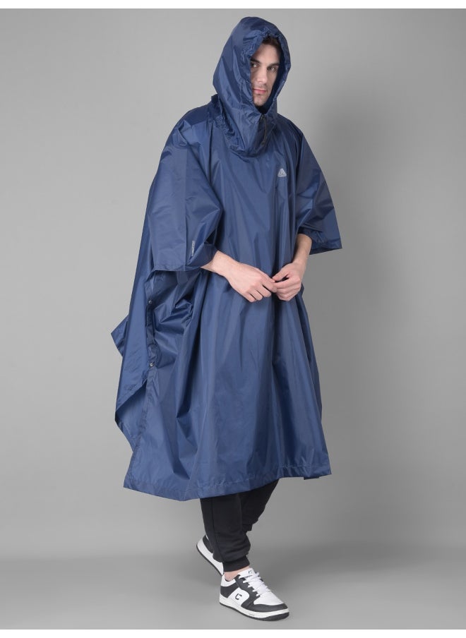 GREENLANDS Rain Poncho Gnl Globo Navy L  - Image 2