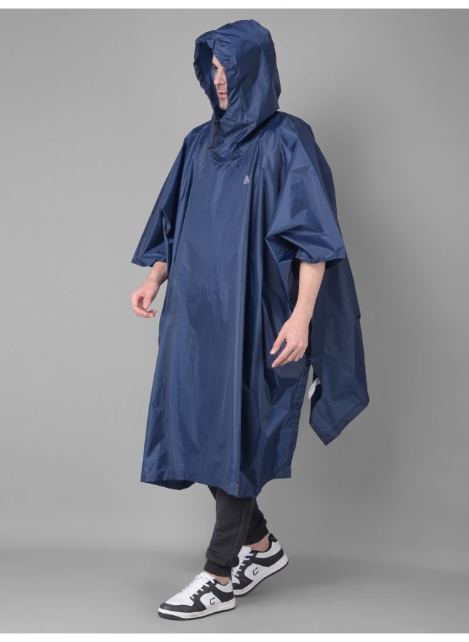 GREENLANDS Rain Poncho Gnl Globo Navy L  - Image 3