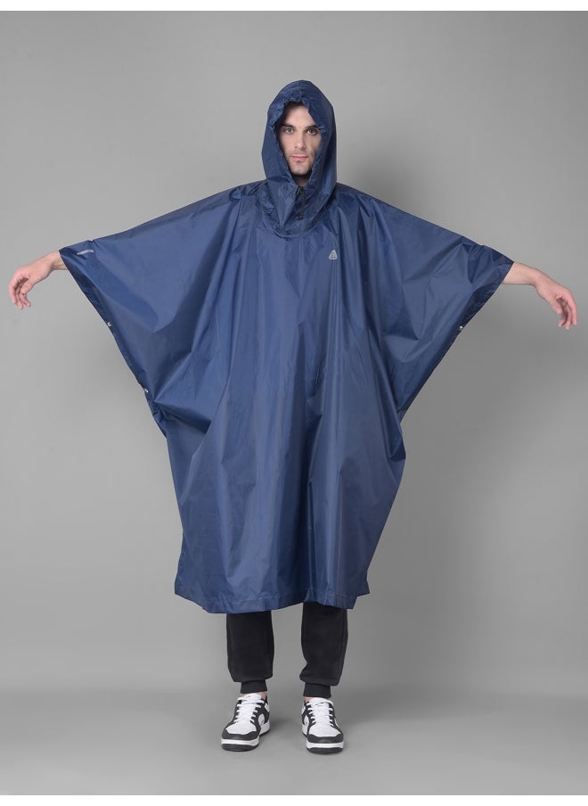 GREENLANDS Rain Poncho Gnl Globo Navy L  - Image 4