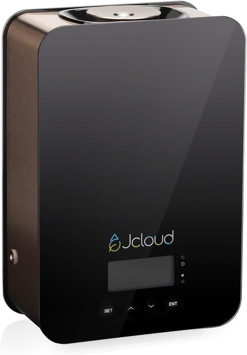 Jcloud جهاز JCLOUD الذكي لترطيب الهواء المعطر للمنزل، تقنية الهواء البارد، موزع زيت أساسي بدون ماء | يغطي حتى 2000 قدم مربع | موزع للعلاج بالروائح للغرف الكبيرة، المكتب