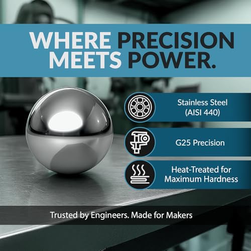 PGN Bearings (100 Pieces) PGN - 3/16" Inch AISI 440 Stainless Steel Bearing Balls G25 - Image 4