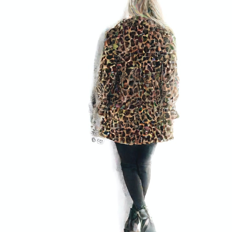 Faux Fur Jacket with Pockets Loose Fit Casual Coat - Image 2