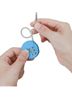 Oasisgalore 2 Pack Combination Lock 3 Digit Outdoor Waterproof Padlock for School Gym  - Image 5