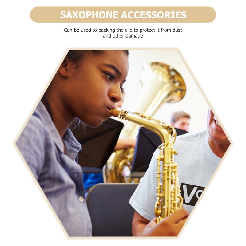 1Set Saxophone Ligature Clip Saxophone Reed Clip Alto Saxophone Clip - Image 2