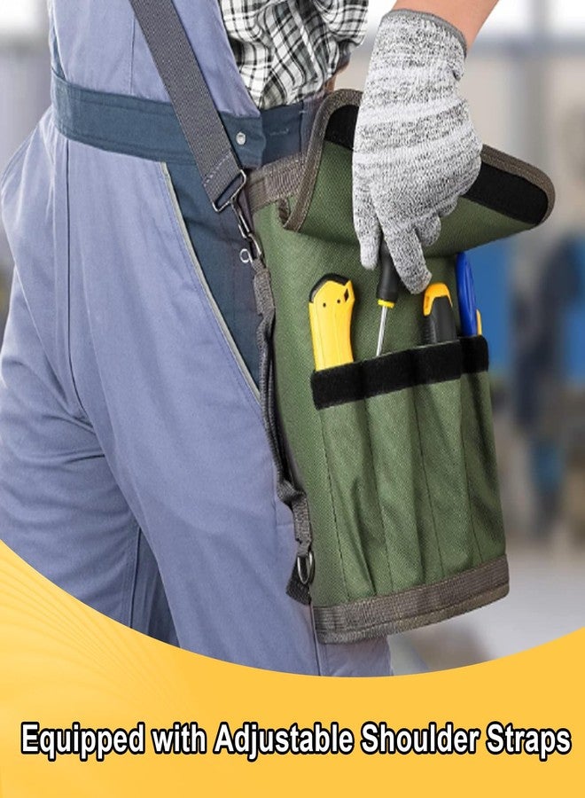 OEAGO Fathers Day Dad Gifts from Daughter Son Wife Tool Bag Organizer Tool Roll Up Father's Day Christmas Valentines Day Birthday Gifts for Men Dad Him Husband Boyfriend Detachable Pockets for Mechanic - Image 5