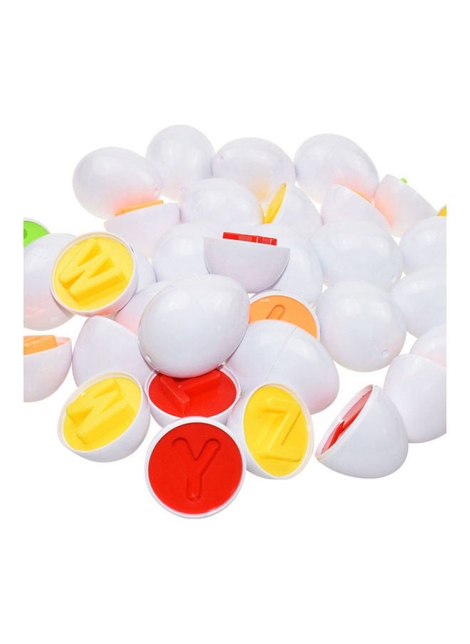 NIBEMINENT - Alphabet Matching Eggs Baby Toys - Image 1