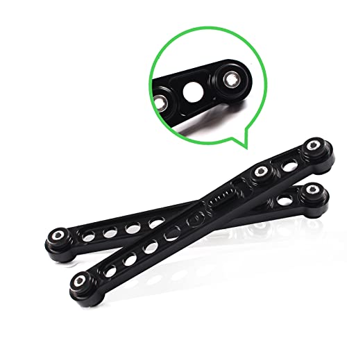 POSENG Rear Lower Control Arm Subframe Brace Tie Bar kit Compatible with Honda Civic EK 1996 1997 1998 1999 2000 - Image 2