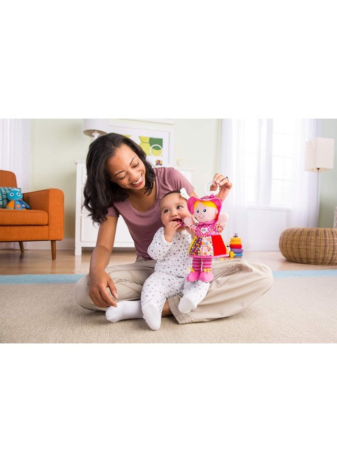 Lamaze - Lamaze My Friend Emily Car Seat and Stroller Toy - Soft Baby Hanging Toys - Baby Crinkle Toys with High Contrast Colors - Baby Travel Toys Ages 0 Months and Up - Image 1