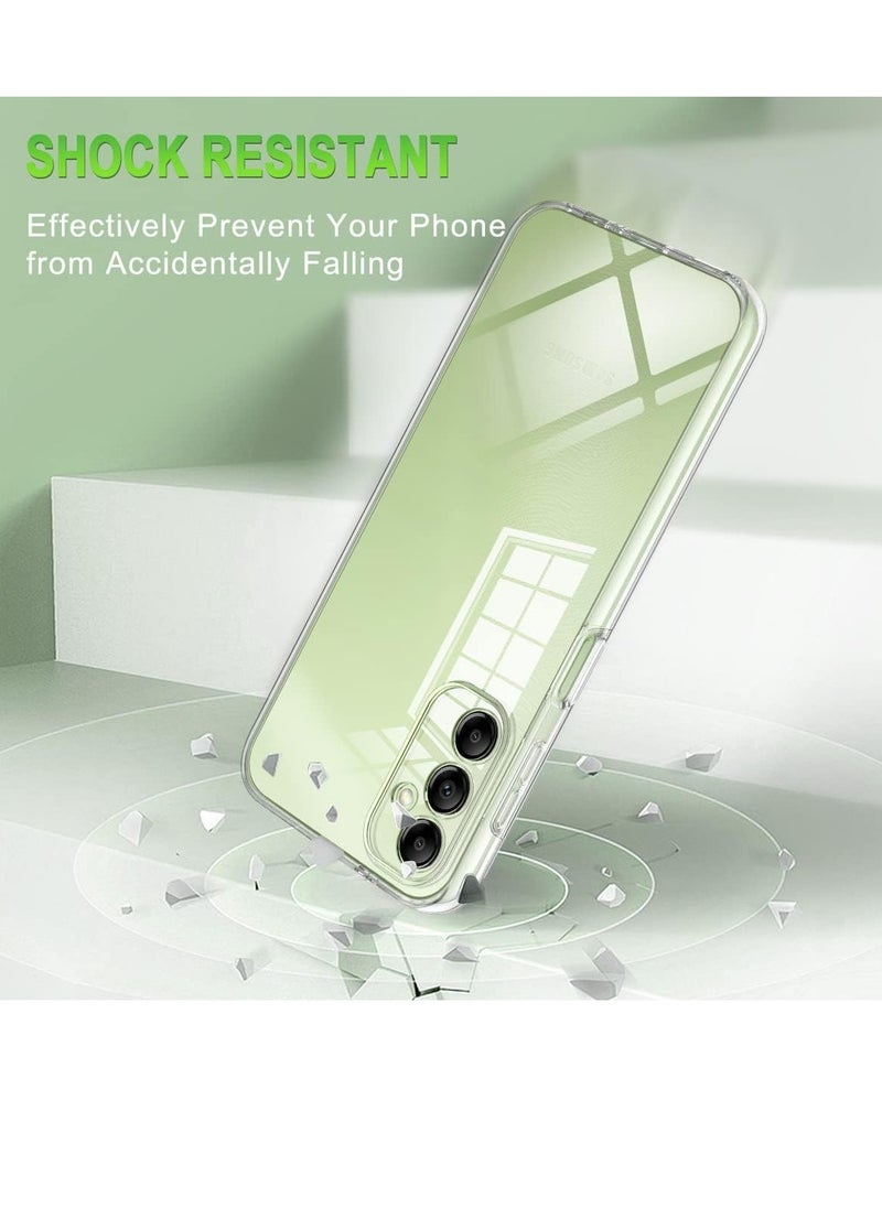 Generic (Samsung Galaxy A15) Clear Silicone Soft Flexible TPU Rubber Shockproof Back Case Cover for Samsung Galaxy A15  - Image 4